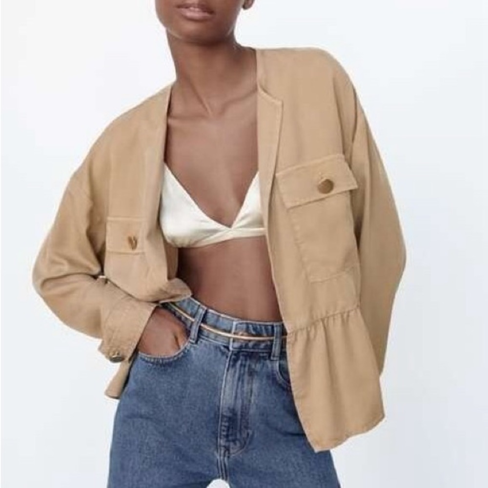 Zara utility top